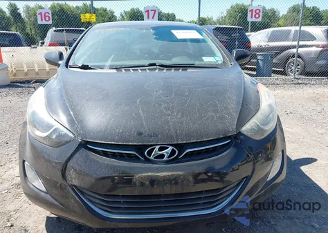 2013 Hyundai Elantra Gls/Limited из США, поврежденный, VIN 5NPDH4AE6DH424870